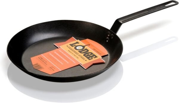 Lodge 12 inch seasoned carbon steel skillet
