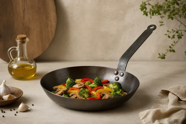 Healthiest pan for frying with fresh ingredients