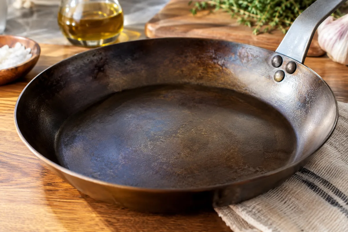 How To Reseason A Carbon Steel Pan guide image 4