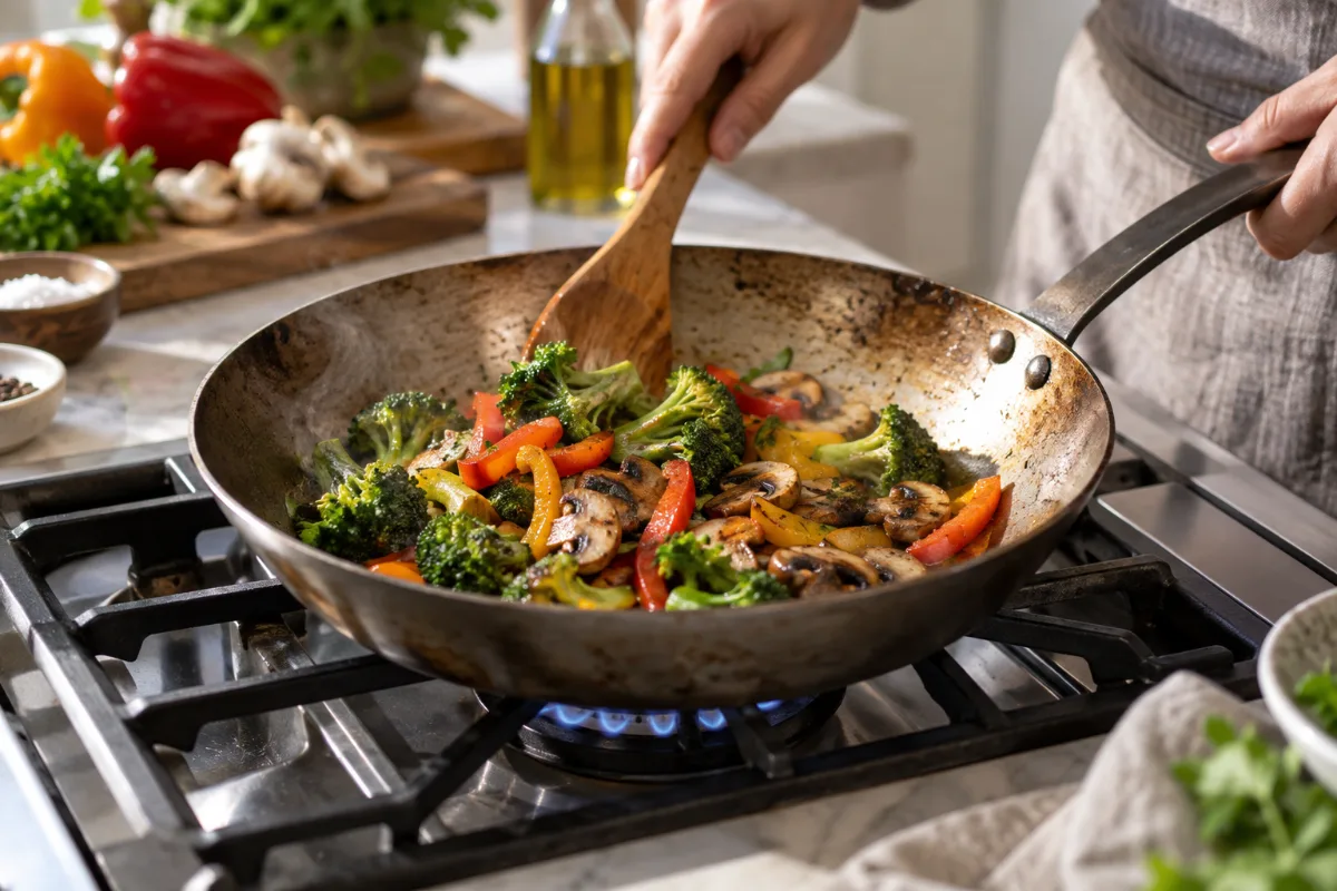 How To Use A Carbon Steel Pan guide image 3