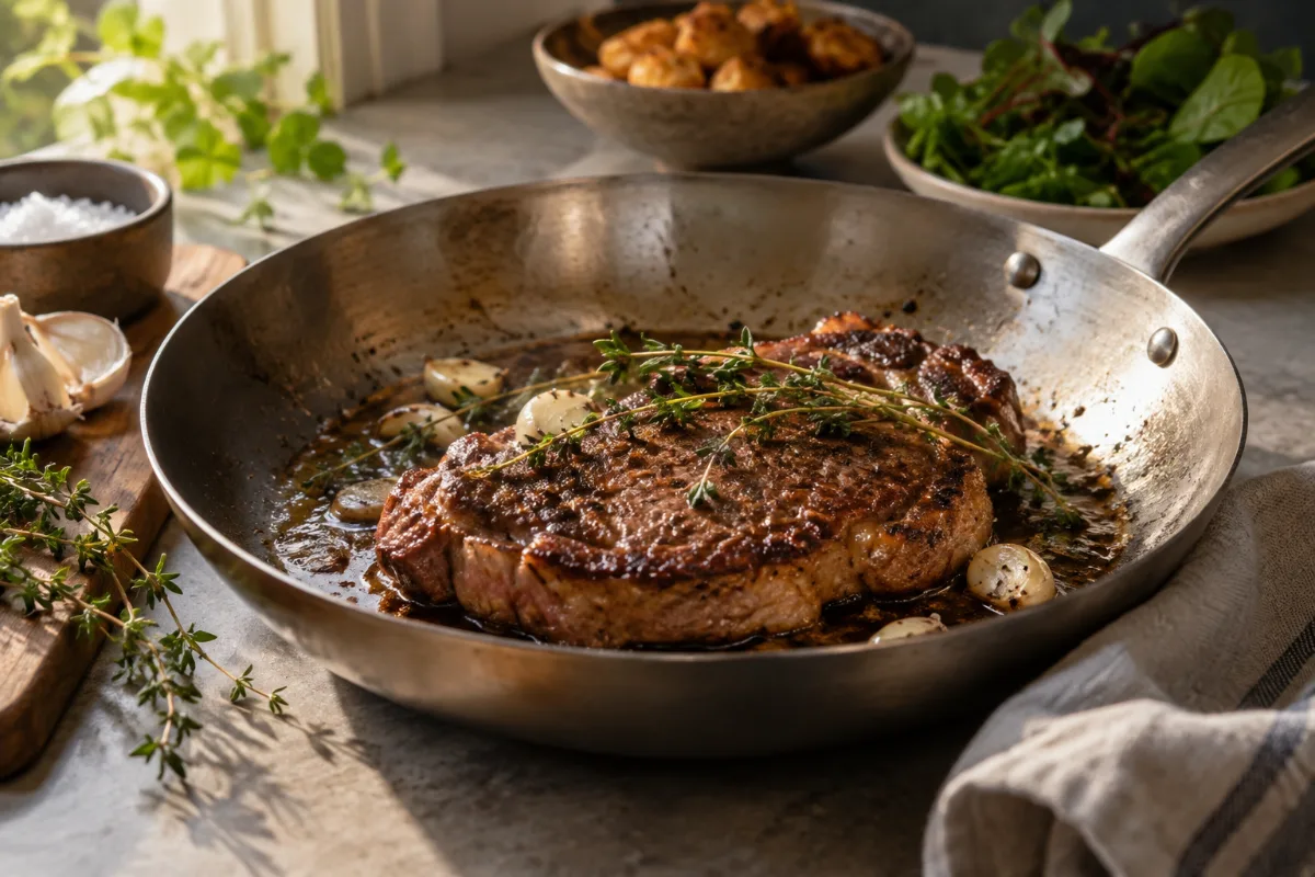 Mauviel M’Steel carbon steel pan reviewed and tested